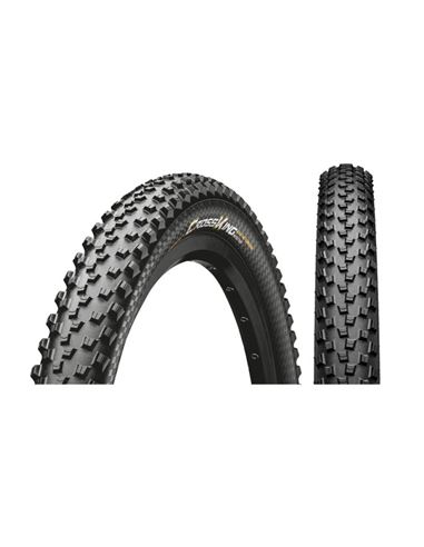 CUBIERTA CONTINENTAL CROSS KING II 27.5X2.20" 55-584 TUBELES