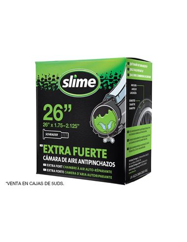 CAMARA SLIME ANTIPINCHAZOS 26X1.75-2.125 SCHRADER