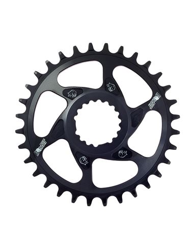 PLATO BPART CANNONDALE (6MM OFFSET) NEGRO 34T