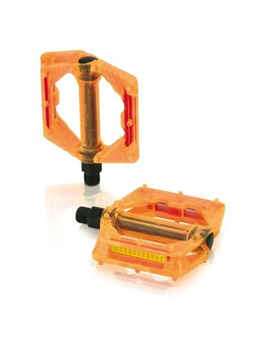 XLC PEDAL PLATAFORMA PD-M16 NARANJA