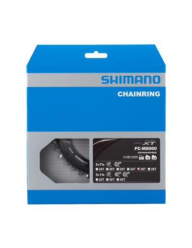 PLATO SHIMANO XT 36D (BC) PARA 36-26T