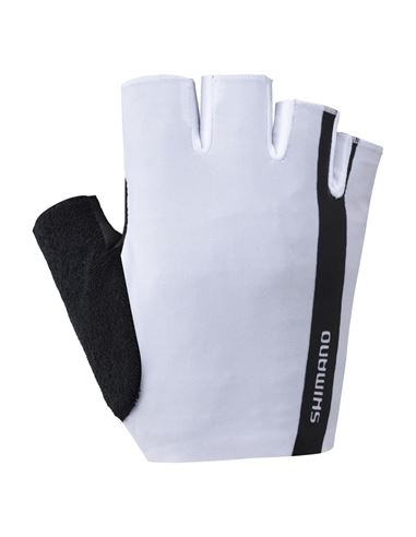 GUANTES SHIMANO CORTOS VALUE BLANCO + T-S