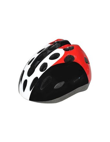 CASCO MERIDA JUNIOR NEGRO-ROJO 50-54