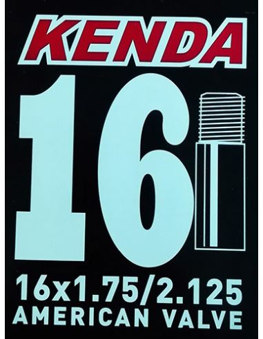 CAMARA KENDA 16X1.75-2.125 SCHRADER