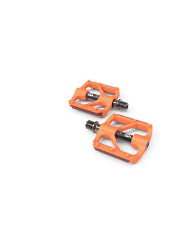 PEDALES DE PLATAFORMA EARLY RIDER P1 RESINA NARANJA