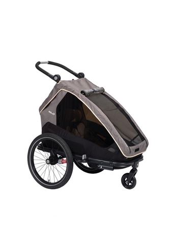 REMOLQUE XLC NIÑO MONO S 20" GRIS/BEIGE/ANTRACITA