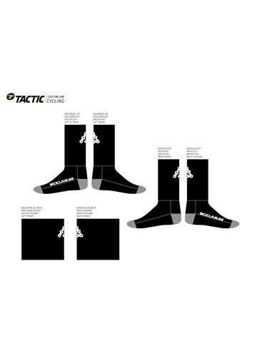 CALCETINES (PAR) BICICLAJE TACTIC