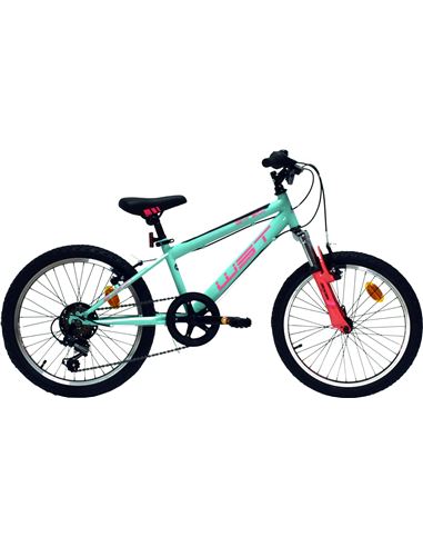 BICICLETA JUNIOR WST 20? TURQUESA