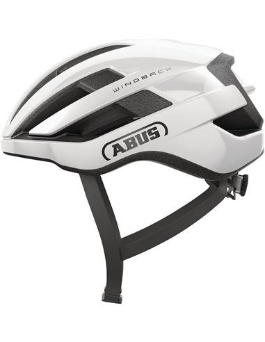 CASCO ABUS WINGBACK SHINY WHITE (BLANCO) TALLA M