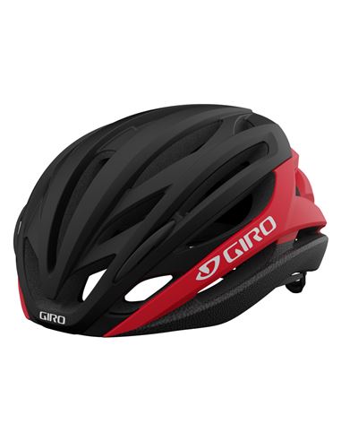 CASCO GIRO SYNTAX NEGRO MATE/ROJO