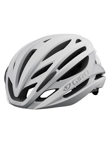 CASCO GIRO SYNTAX BLANCO MATE/PLATA