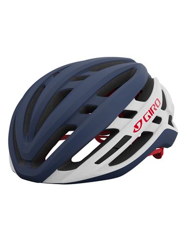 CASCO GIRO AGILIS MATTE MIDNIGHT/WHITE/RED S