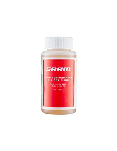 LIQUIDO DE FRENOS HIDRAULICOS SRAM 5.1 DOT 120 ML