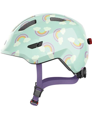 CASCO ABUS KIDS SMILEY 3.0 RAINBOW