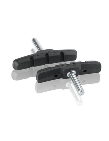 XLC BS-C03 SET DE 4 ZAPATAS DE FRENO CANTILEVER 70 MM NEGRAS