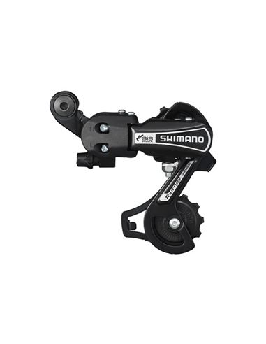 CAMBIO SHIMANO TOURNEY 6V. RD-TY21-SS CAJA CORTA 28D NEGRO