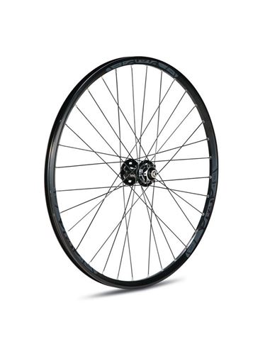 RUEDA DELANTERA GURPIL 27.5" CON RODAMIENTOS DISCO NEGRA