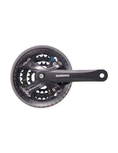 BIELAS SHIMANO 8V. FC-M361 42/32/22D 175MM+CUBR.