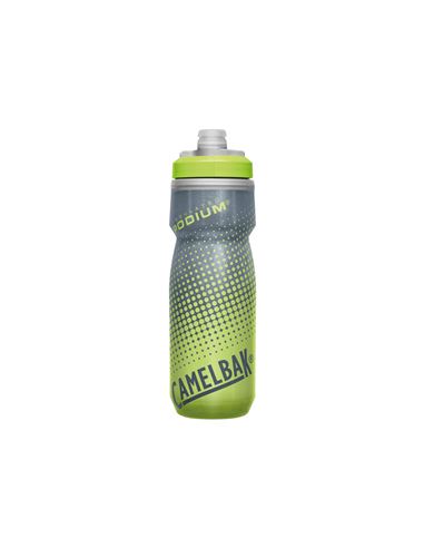 BOTE CAMELBAK PODIUM CHILL 21OZ, YELLOW DOT