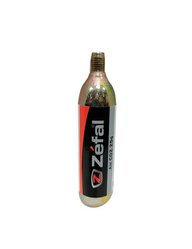 CARTUCHO DE AIRE ZEFAL CO2 25G CON ROSCA