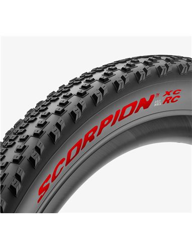 NEUMÁTICO PIRELLI SCORPION™ XC RC COLOUR EDITION RED 29"X2.4