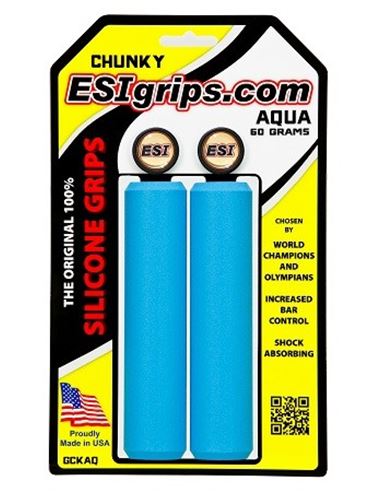 PUÑOS ESIGRIPS CHUNKY AQUA (AZUL CLARITO)