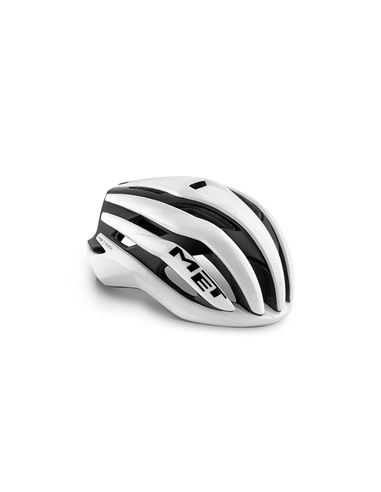 CASCO MET TRENTA MIPS BLANCO/NEGRO MATE BRILLO