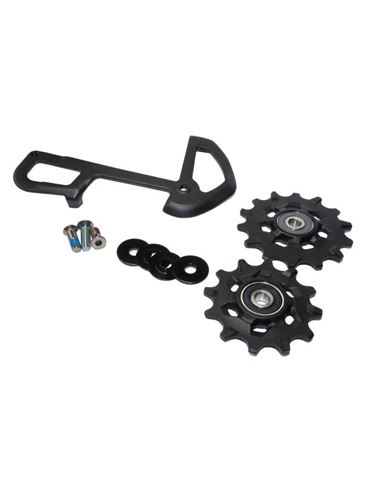 JUEGO RULETAS+JAULA SRAM PARA CAMBIO EX1/PULLEY 8V.