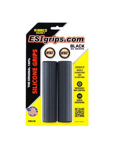 PUÑOS ESIGRIPS RIBBED CHUNKY BLACK