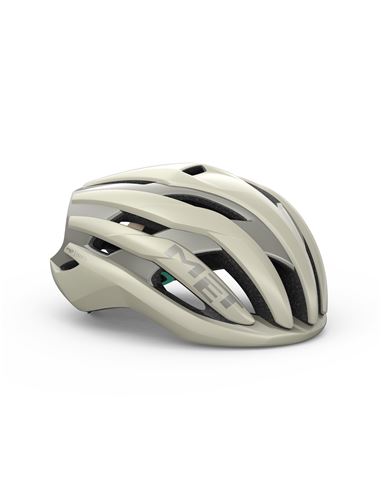 CASCO MET TRENTA MIPS GRIS/BEIGE MATE BRILLO