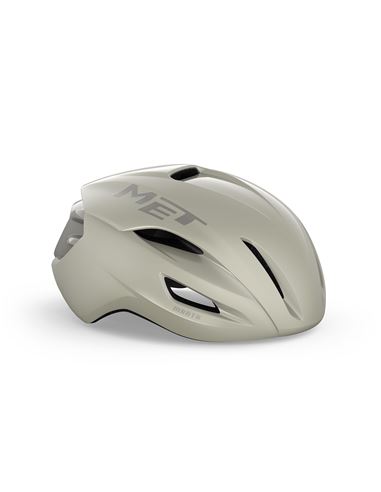 CASCO MET MANTA MIPS BEIGE/GRIS BRILLO