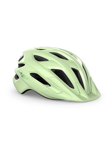 CASCO MET CROSSOVER MIPS VERDE MENTA BRILLO TALLA UNICA