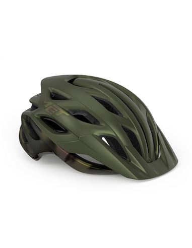 CASCO MET VELENO MIPS VERDE IRIDISCENTE MATE