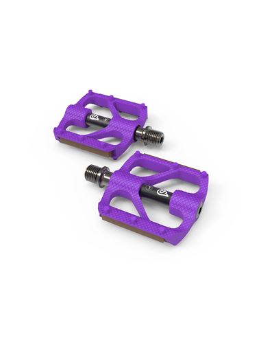 PEDALES DE PLATAFORMA EARLY RIDER P1 RESINA VIOLETA