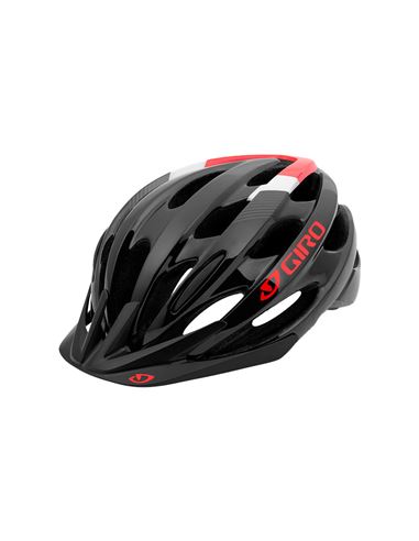 CASCO GIRO REVEL BLACK/BRIGHT RED